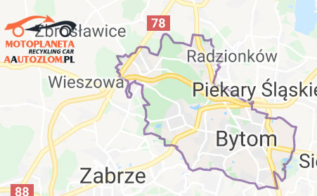 auto złom - złomowanie samochodów Bytom
