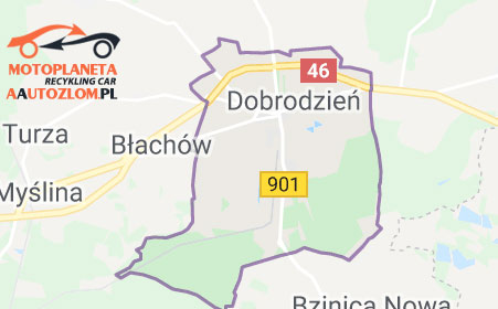 auto złom - złomowanie samochodów Dobrodzień