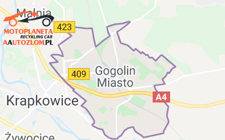 auto złom - złomowanie samochodów Gogolin