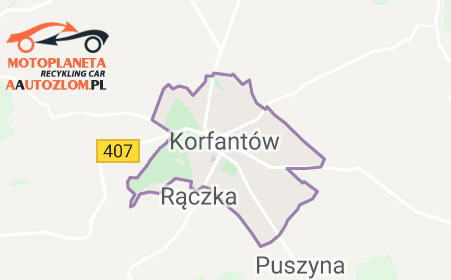 auto złom - złomowanie samochodów Korfantów