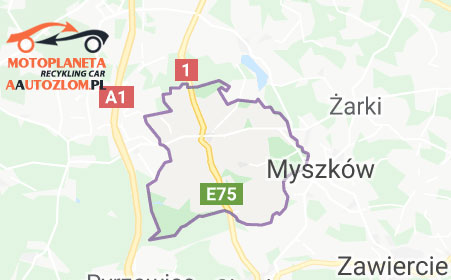 auto złom - złomowanie samochodów Koziegłowy