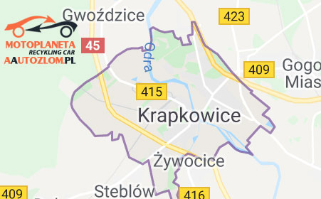 auto złom - złomowanie samochodów Krapkowice