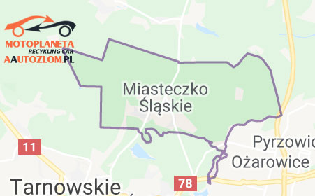 auto złom - złomowanie samochodów Miasteczko Śląskie