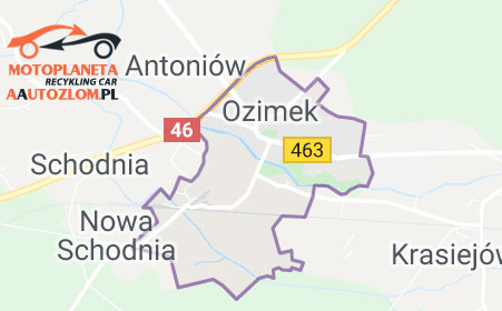 auto złom - złomowanie samochodów Ozimek