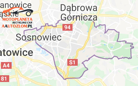 auto złom - złomowanie samochodów Sosnowiec