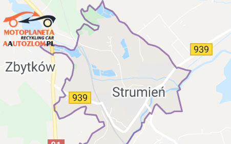 auto złom - złomowanie samochodów Strumień