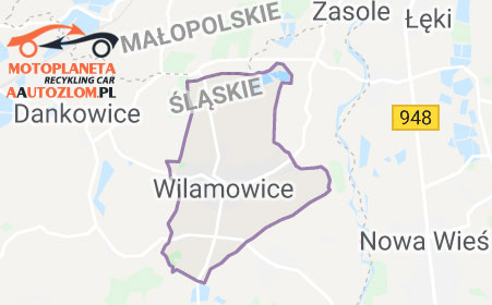 auto złom - złomowanie samochodów Wilamowice