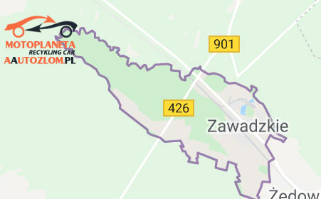 auto złom - złomowanie samochodów Zawadzkie